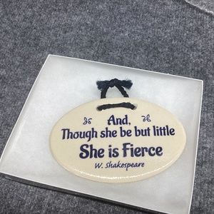 baby girl positive sign / quote wall decor